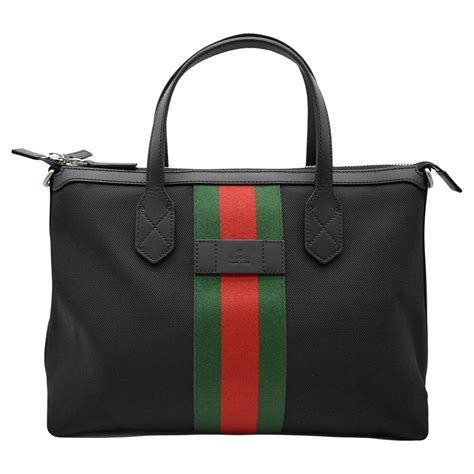 red gucci tote|gucci web stripe shoulder tote.